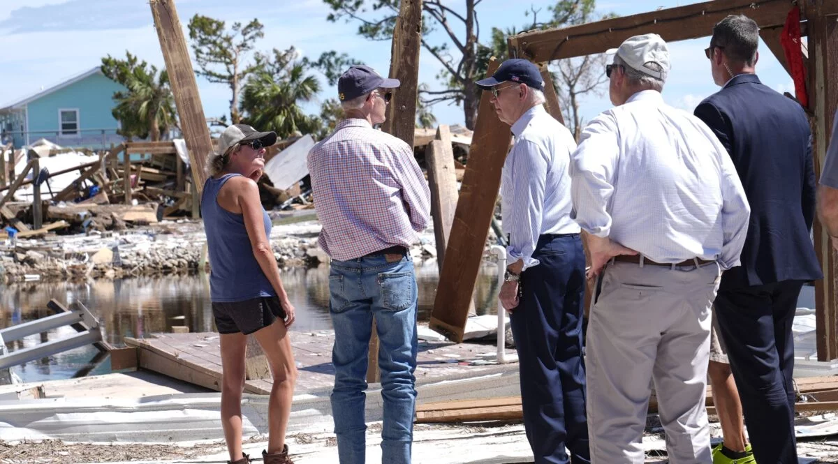 Biden visita zonas devastadas por huracán Helene en Florida y Georgia