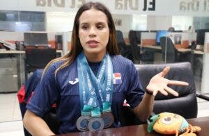 Victoria Garza complacida con el trato recibido en RD