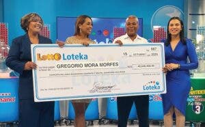 Encargado mantenimiento gana 40 millones en Loteka