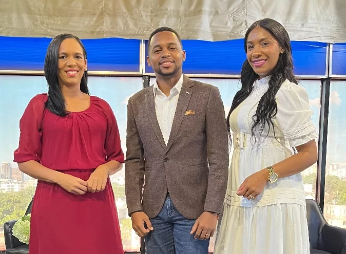 Rammy Portoreal, Jabes Mercedes y  Nellys Matos.