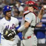 Los Filis están a un juego ser eliminados por los Mets