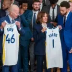 La estrella de la NBA, Steph Curry apoya a Kamala Harris