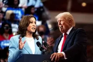 Harris forma frente común con Cheney en el muro azul, Trump apunta a Carolina del Norte