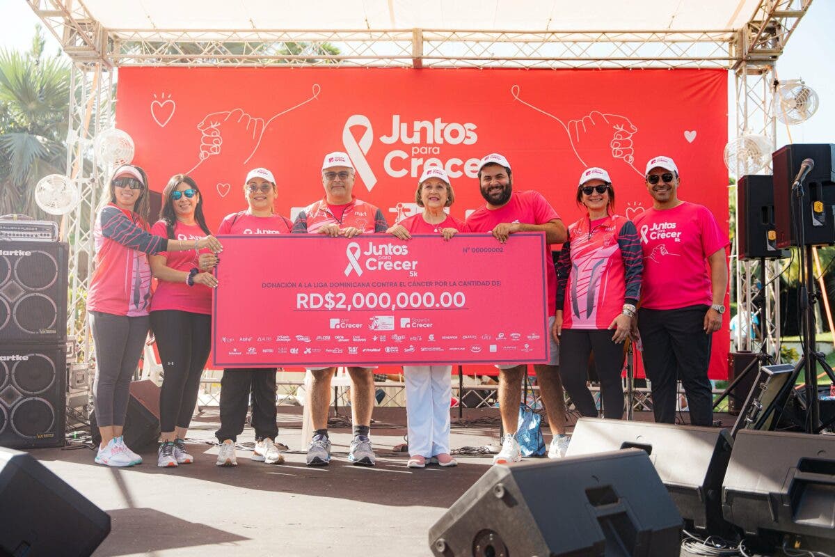 Caminata Juntos para Crecer 5k en apoyo a la lucha contra el cáncer