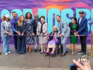 Embajada RD inaugura primer mural dominicano en Washington