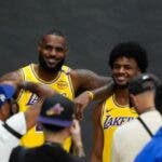 Vistazo al campamento de Lakers: LeBron con Bronny, Redick y más