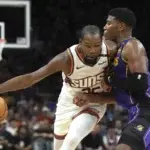 Booker anota 33, Durant suma 30 y los Suns remontan para propinarle a los Lakers su primera derrota