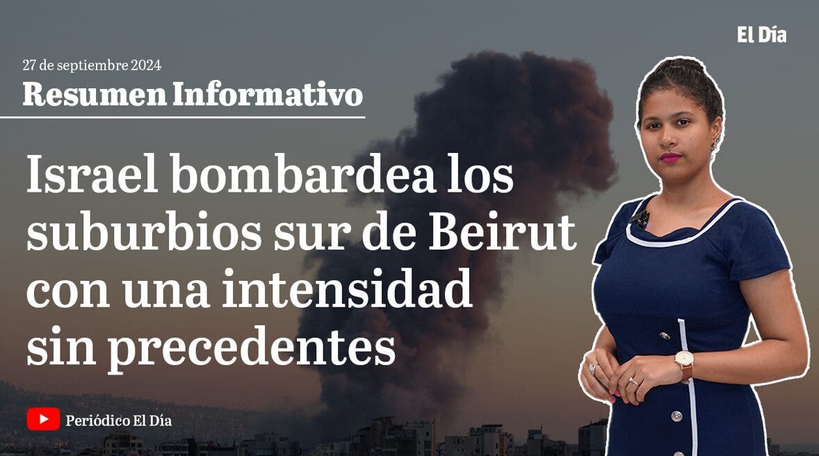 Israel bombardea los suburbios sur de Beirut con una intensidad sin precedentes