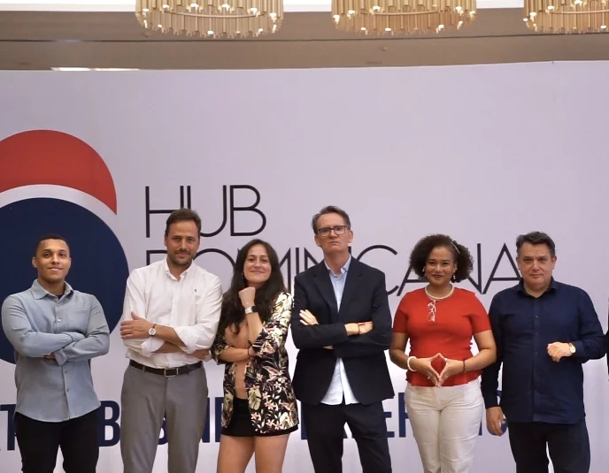 Parte de los organizadores del evento.