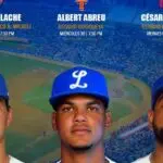 Licey anuncia rotación para próximos tres partidos