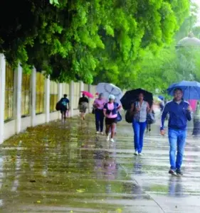 Vaguada provocará lluvias este viernes