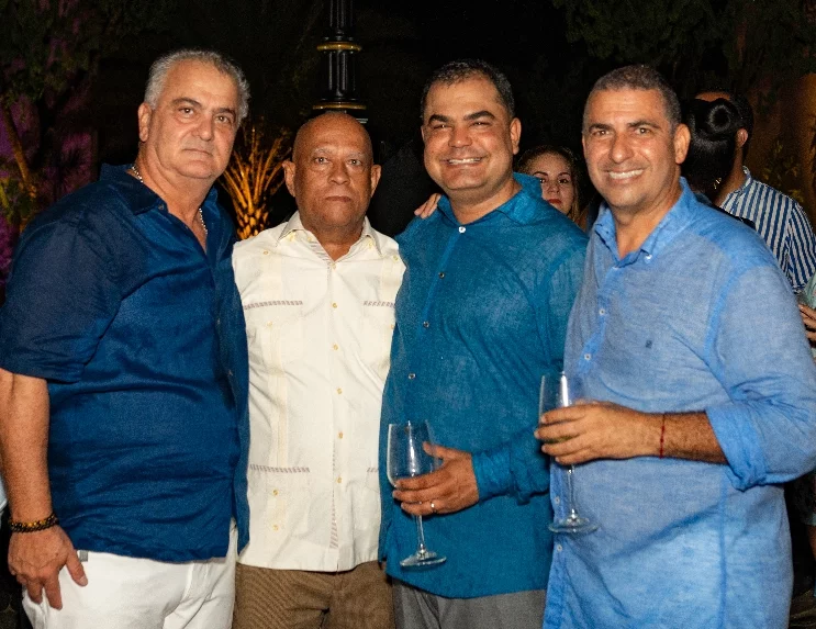 Jorge Chaban, Eddy Martínez, Rafael Gutiérrez y Alberto Vásquez.