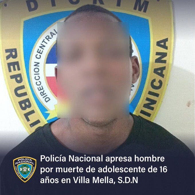 Detienen a hombre por muerte de adolescente de 16 años en Villa Mella