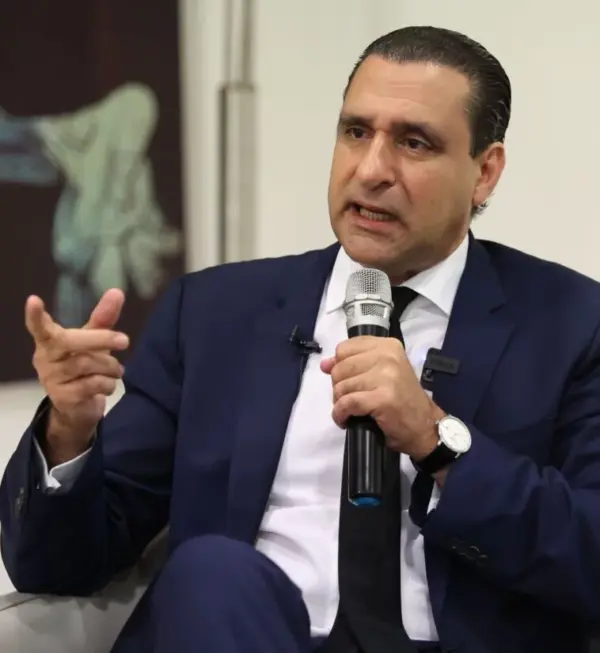 Vicepresidente de Finjus, Servio Tulio Castaños Guzmán. José de León