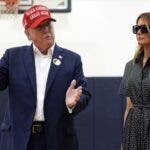 Trump afirma que “será una gran victoria”, luego de depositar su voto en Florida