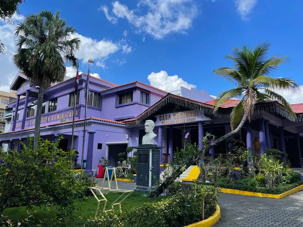 Casa nacional del Partido de la Liberación Dominicana (PLD). Fuente externa