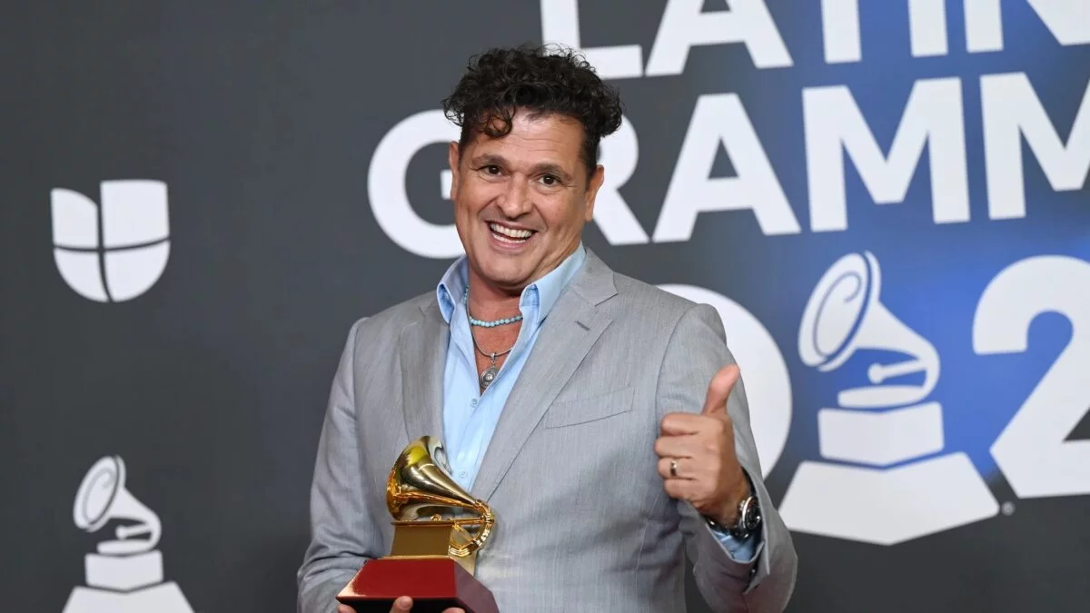 Carlos Vives es coronado como la Persona del Año de los Latin Grammy