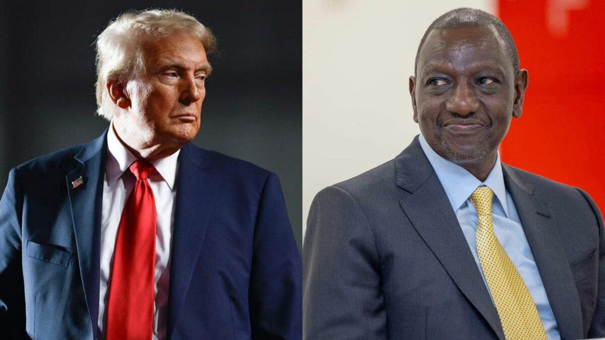 Ruto habló con Trump sobre la misión de seguridad en Haití liderada por Kenia