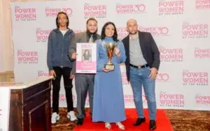 Geydi Guerrero recibe el premio Power Women of The Bronx