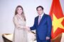 Carolina Mejía sostiene encuentro con el primer ministro de Vietnam