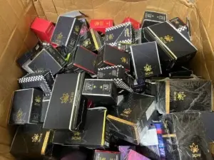 La DNCD confisca marihuana en más de 4 mil vapers