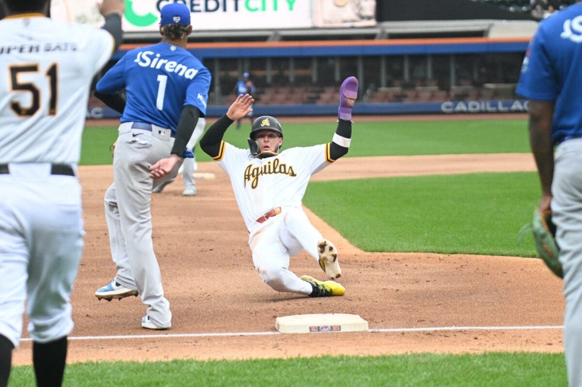 Águilas vencen al Licey en primer juego de la Serie de Titanes 2024