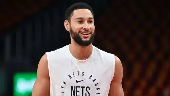 Ben Simmons, la ex estrella que cobra $40 millones por 5 puntos