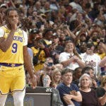 Bronny: Fue especial anotar mis primeros puntos de la NBA en Cleveland