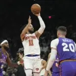 Brunson anota 36 puntos, Towns suma 34 y los Knicks vencen a los Suns