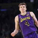 El novato de los Lakers Dalton Knecht anota 9 triples en otra actuación destacada desde el perímetro