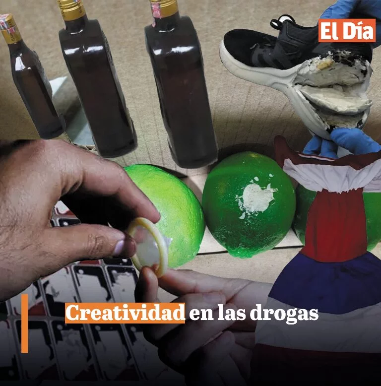 Desde cerámicas hasta preservativos: las maneras más insólitas de traficar la droga