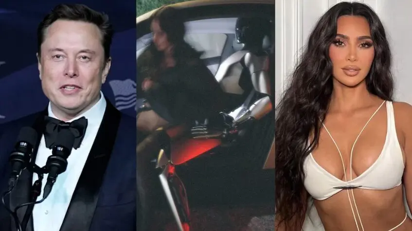 Kim Kardashian aclaró la verdad detrás de su criticada sesión de fotos con un robot de Tesla