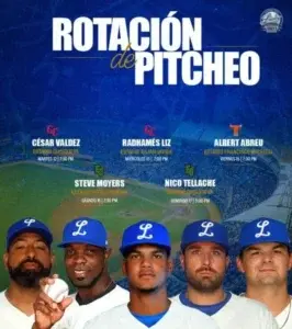 Tigres del Licey anuncian rotación para próximos cinco partidos