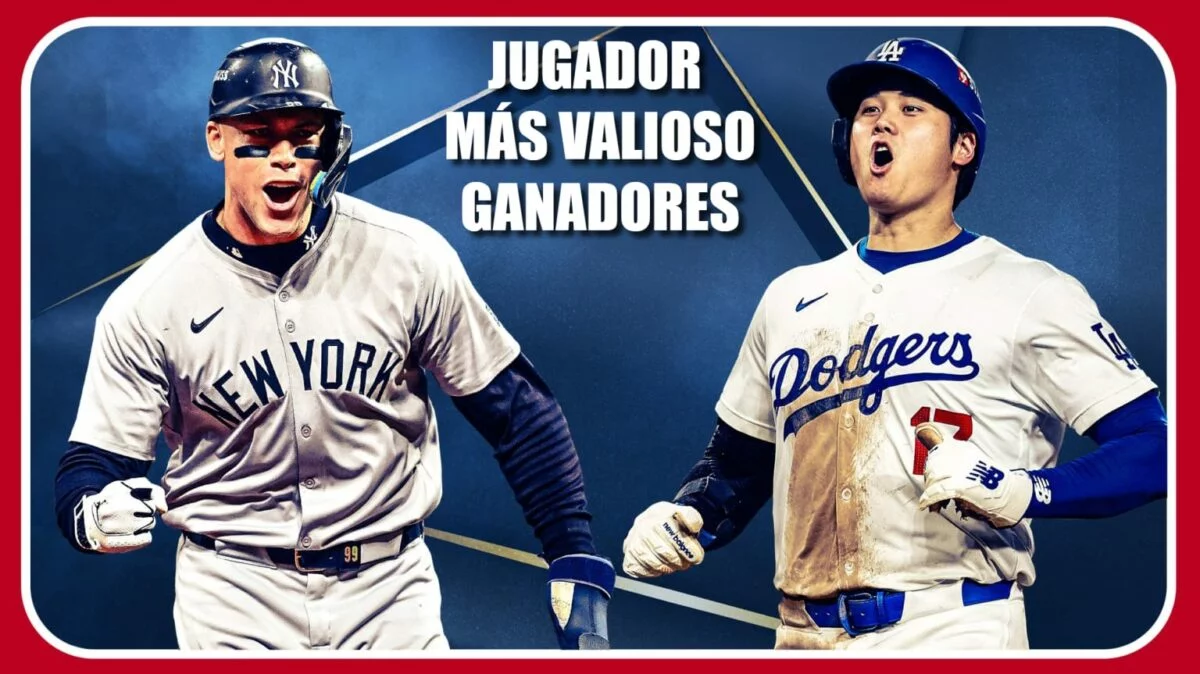 ¡UNÁNIMES! Aaron Judge y Shohei Ohtani fueron premiados con los JMV