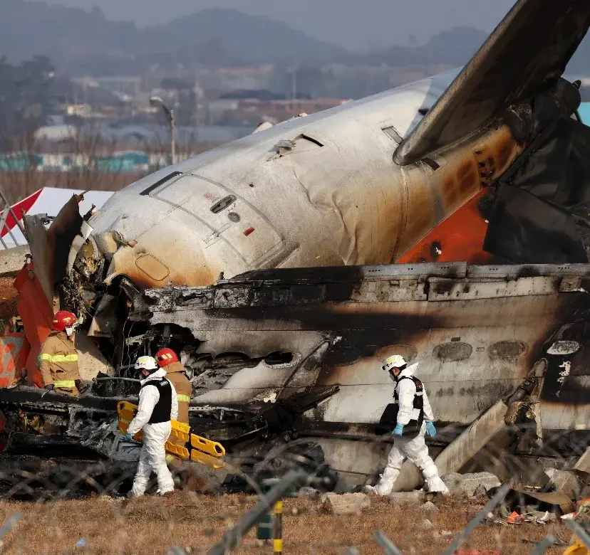 La tragedia aérea en Corea del sur deja saldo de 179 muertos