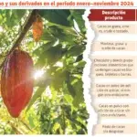 País eleva ingresos por venta de cacao, pero baja su producción