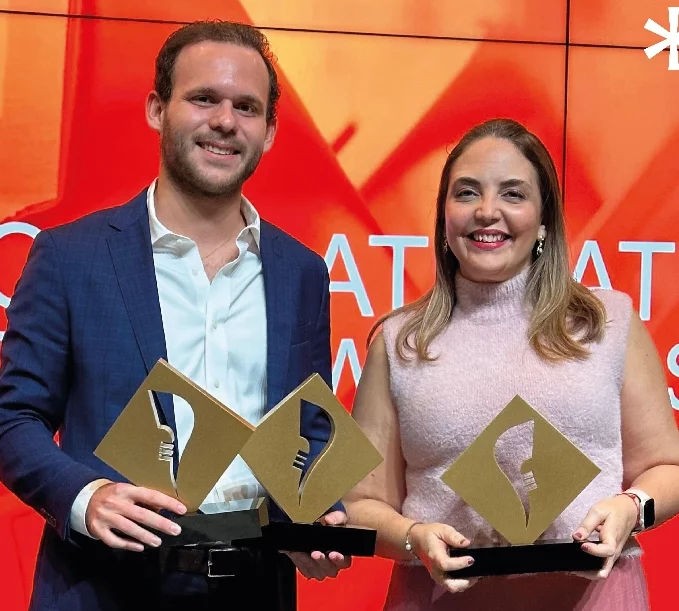 Felipe Andrés Pagés y  Joan Landolfi.