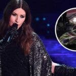 Laura Pausini sufrió una caída durante su show en Milán