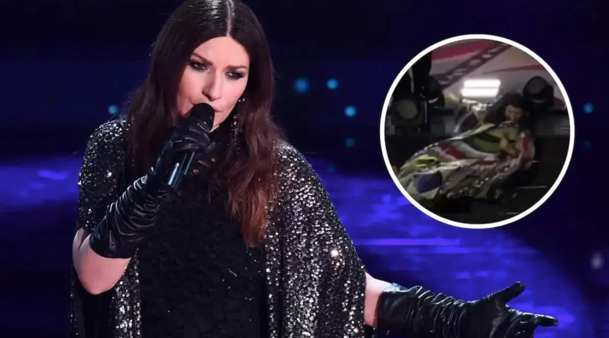 Laura Pausini sufrió una caída durante su show en Milán