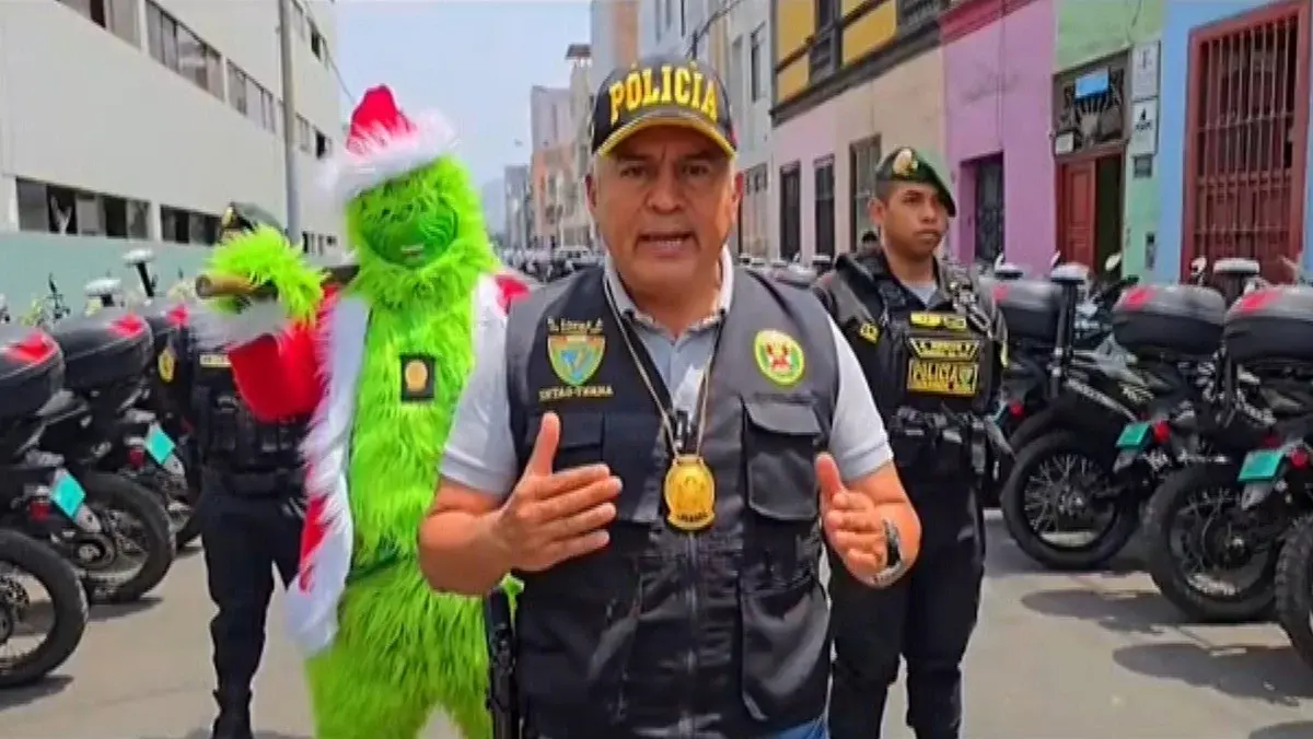 El ‘Grinch’ detienen a vendedores de drogas en operativo navideño