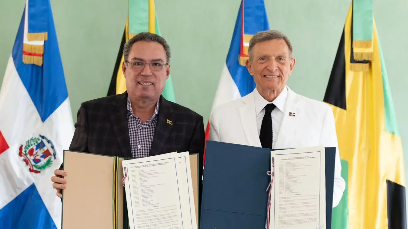 República Dominica firma acuerdo con Jamaica para fortalecer operaciones aéreas