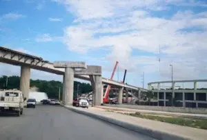 OPRET completa empalme final del viaducto del Metro de Santo Domingo hacia Los Alcarrizos