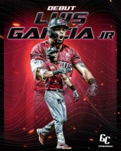 Luis García Jr. debutará esta noche con los Gigantes del Cibao