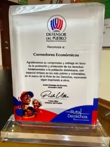 Defensor del Pueblo reconoce a Comedores Económicos