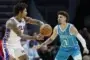 Maxey anota 40, George suma 33 y los 76ers superan a los Hornets