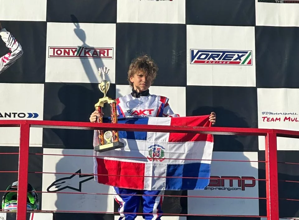 Raymi Guzmán es segundo en campeonato internacional de karting