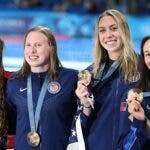 EEUU establece un nuevo récord del mundo en 4×100 libre femenino