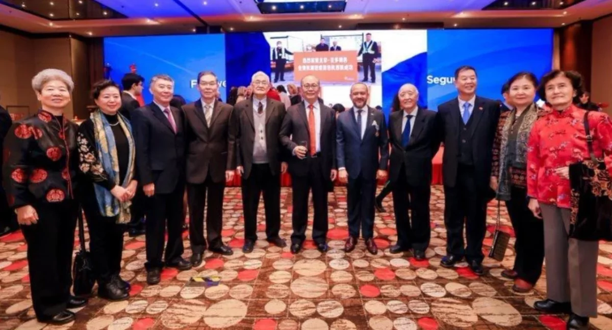 Las autoridades China valoraron la gestión diplomática ejercida por de Briunny Garabito durante siete años.