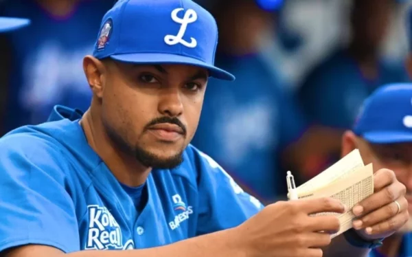 Gilbert Gómez, dirigente de los Tigres del Licey.