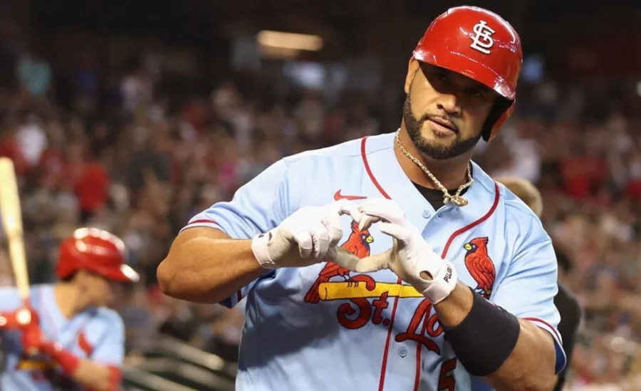 El dominicano Albert Pujols azotó el picheo de las Grandes Ligas desde su ingreso en 2001. El dominicano Albert Pujols azotó el picheo de las Grandes Ligas desde su ingreso en 2001.